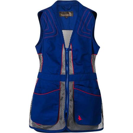 Dames Kleiduifschietgilet Seeland Skeet Ii - Elektrisch Blauw