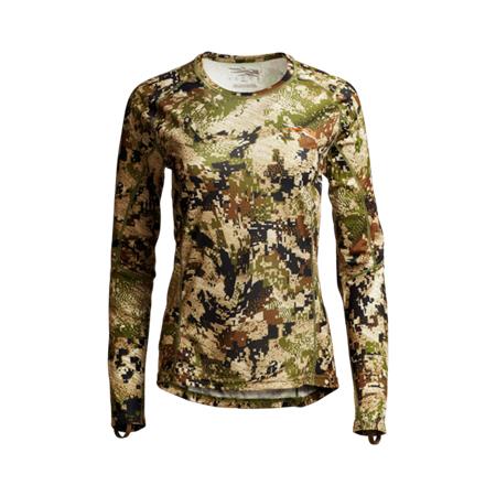 Dames T-Shirt Met Lange Mouwen Sitka Core Lt Wt Crew - Optifade Subalpine