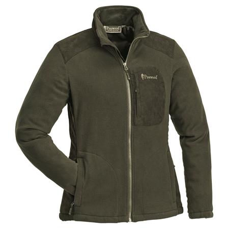 Damesfleece Pinewood Wildmark Membrane - Bruin