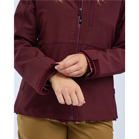 DAMESJAS PINEWOOD DOG SPORTS HYBRID STRETCH JACKET - EARTH PLUM