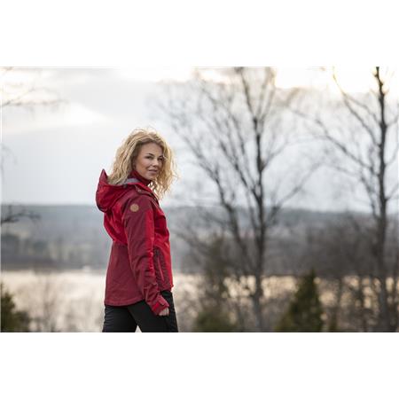 DAMESJAS PINEWOOD FINNVEDEN HYBRID EXT JKT WMN - ROOD