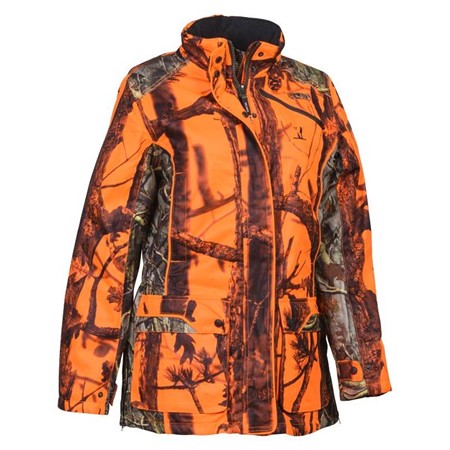Damevest Percussion Brocard - Camo Orange/Sort