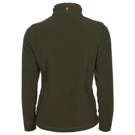 DAMFLEECE PINEWOOD SMÅLAND HUNTERS HALF ZIP W - BRUN