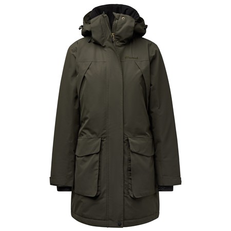 Damjacka Pinewood Wilda Padded Parka - Mossgrön