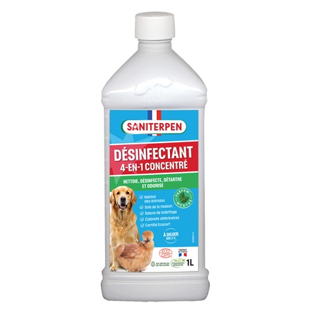Désinfectant Saniterpen 4-En-1 Concentré