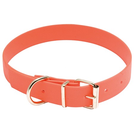 Dog Collar Country Biothane - Fluorescent Orange