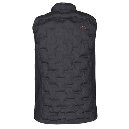 DOUDOUNE SANS MANCHE CHAUFFANTE HOMME SWEDTEAM ALPHA PRO 2 - NOIR