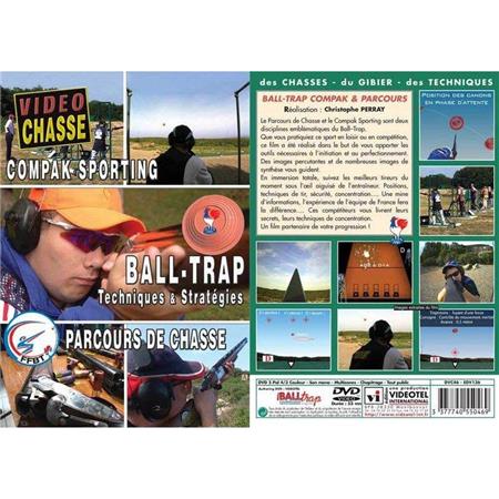 Dvd - Ball-Trap : Parcours De Chasse Et Compak Sporting  - Tir Sportif De Chasse - Vidéo Chasse