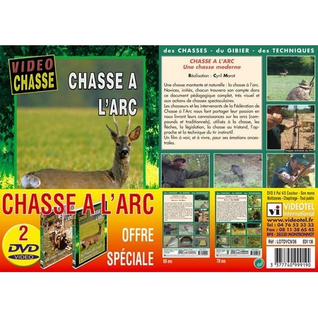 Dvd - Caccia Al Arc - Caccia Video - Pack Di 2