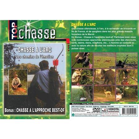 Dvd - Chasse À L'arc : Les Chemins De L'émotion + Bonus Chasse A L'approche  - Chasse A L'arc - Top Chasse
