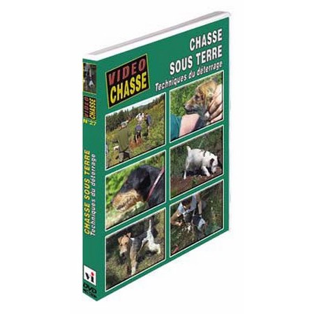 Dvd - Chasse Sous Terre : Techniques De Déterrage  - Chasse Du Petit Gibier - Vidéo Chasse