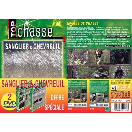 Dvd - Jagd   Sanglier Chevreuil - Top Jagd   - Ve Mit 2