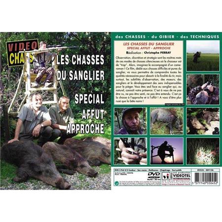 Dvd - Les Chasses Du Sanglier : Spécial Affût Approche  - Chasse Du Grand Gibier - Vidéo Chasse
