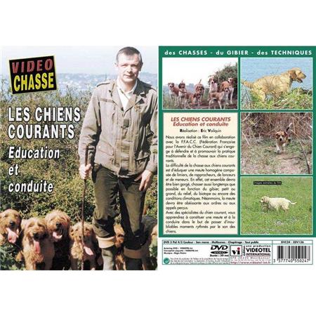 Dvd - Les Chiens Courants : Education Et Conduite  - Chiens De Chasse - Vidéo Chasse
