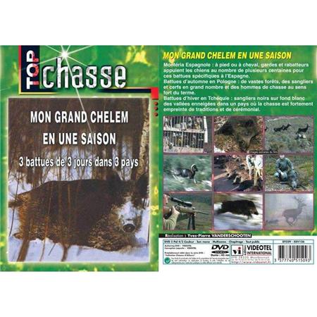 Dvd - Mon Grand Chelem En Une Saison  - Chasse Du Grand Gibier - Top Chasse