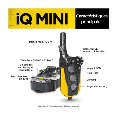 ΕΚΠΑΙΔΕΥΤΙΚΌ ΚΟΛΆΡΟ DOGTRA IQ MINI