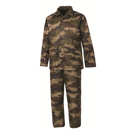 Ensemble Veste Et Pantalon Homme Treeland De Pluie - Camo