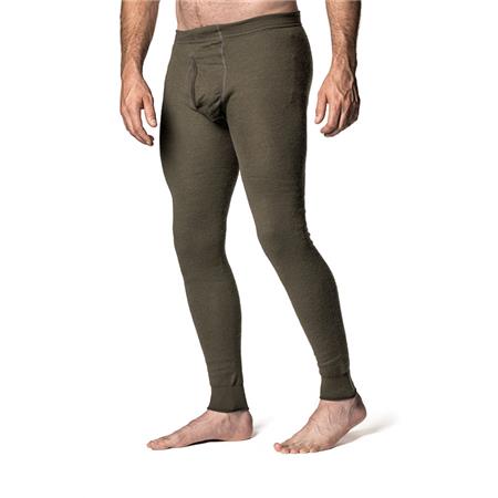 Εσώρουχο Unisex Woolpower Long Johns 200 Με Φερμουάρ - Πράσινο