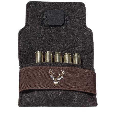 Etui À Cartouches Brodé Cerf 5C - Fritzmann Fritzmann