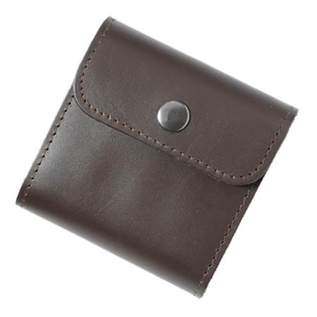 ETUI À CARTOUCHES EN CUIR DE BOEUF PLEINE FLEUR 11C - FRITZMANN FRITZMANN