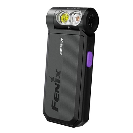 Φακόσ Χειρόσ Fenix Επαναφορτιζόμενοσ Sw05r-Uv 150 Lumens