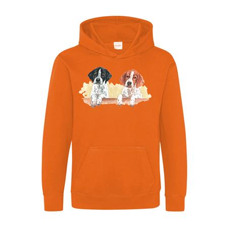 Felpa Bambino - Arancione Bartavel Tema Caccia T585 - Naranja - Arancione