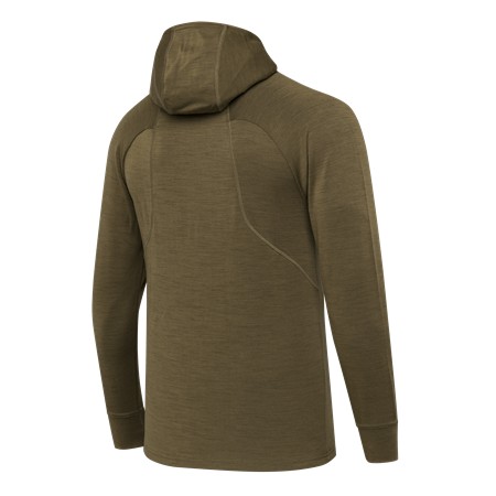 FELPA UOMO BERETTA APOLLO MERINO HOODIE - OTTER