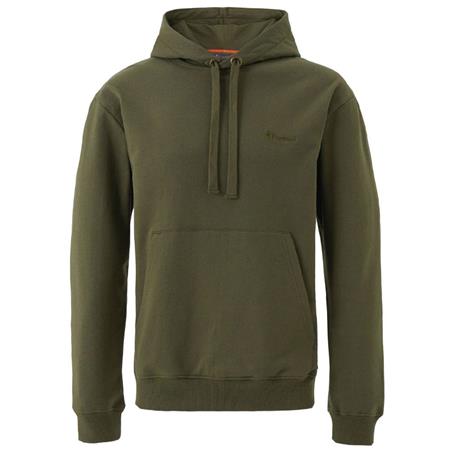 Felpa Uomo Pinewood Logo Hoodie - Pine Green