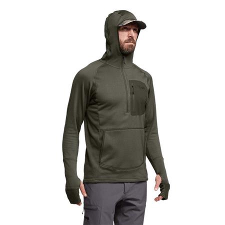 FELPA UOMO SITKA FANATIC - DEEP LICHEN
