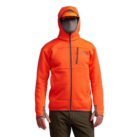 FELPA UOMO SITKA TRAVERSE - BLAZE ORANGE