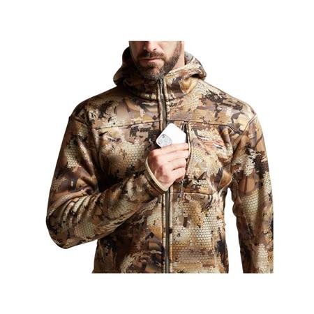 FELPA UOMO SITKA TRAVERSE HOODY - PALUDE PER ANATIDI