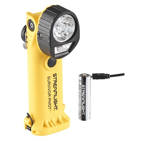 Ficklampa Streamlight Survivor Pivot Usb Magnet