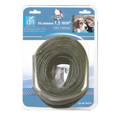 Fil Antenne Pour Clùture Anti-Fugue Lacme 1,5 Mm Lacme Pour Clôture Anti-Fugue