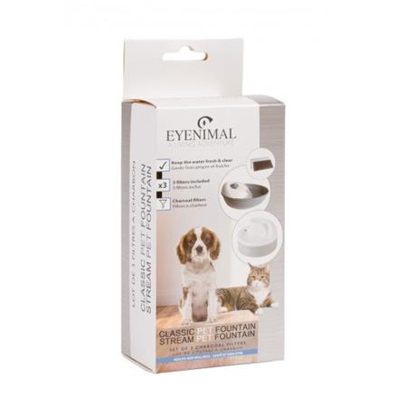 FILTRI A CARBONE EYENIMAL POUR CLASSIC ET STREAM PET FOUNTAIN