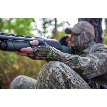 FINGERLÖSA HANDSKAR PRIMOS HUNTING CALLS STRETCH ANTI-DÉRAPANTS 3 FINGERLÖSA - MOSSY OAK BOTTOMLAND