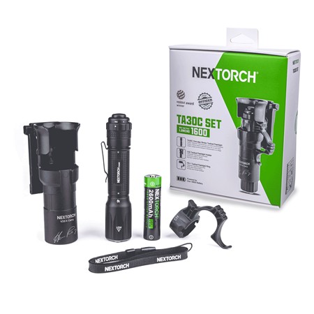 Flashlight Nextorch Ta30c Set