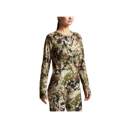 FLEECE DAMEN SITKA CORE MID WT CREW - OPTIFADE SUBALPINE