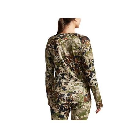 FLEECE DAMEN SITKA CORE MID WT CREW - OPTIFADE SUBALPINE