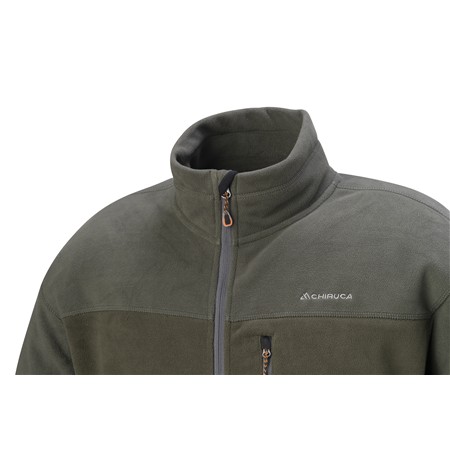 FLEECE HEREN CHIRUCA MYLES 07 - GROEN/BRUIN