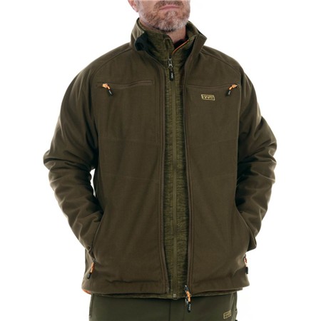 FLEECE HEREN HART TULSA-S - R-GROEN/PIXEL BLAZE