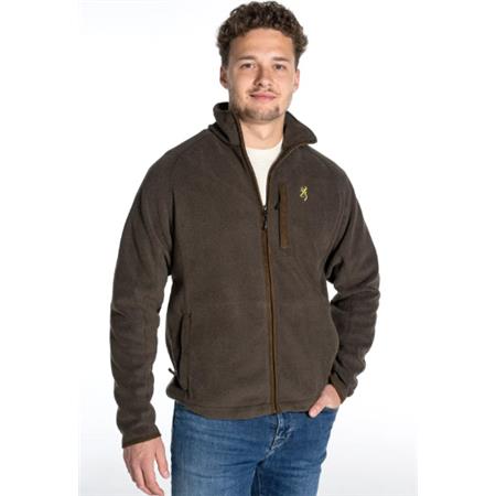 FLEECE HERREN BROWNING SUMMIT - KAKI