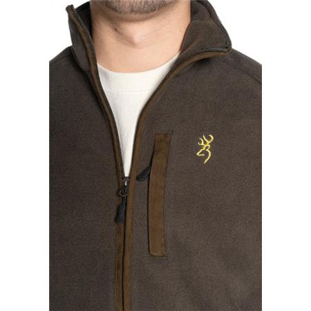 FLEECE HERREN BROWNING SUMMIT - KAKI