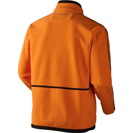 FLEECE HERREN HARKILA KAMKO WENDBAR - GRÜN/ORANGE