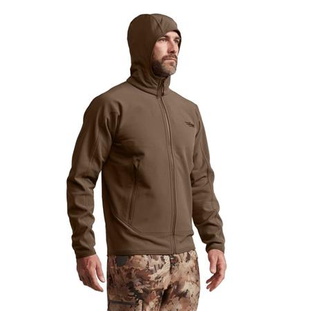 FLEECE JACKE FÜR HERREN SITKA ALPHA - CATTAIL BROWN