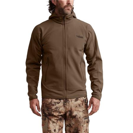 FLEECE JACKE FÜR HERREN SITKA ALPHA - CATTAIL BROWN