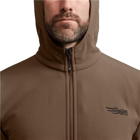 FLEECE JACKE FÜR HERREN SITKA ALPHA - CATTAIL BROWN