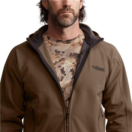 FLEECE JACKE FÜR HERREN SITKA ALPHA - CATTAIL BROWN