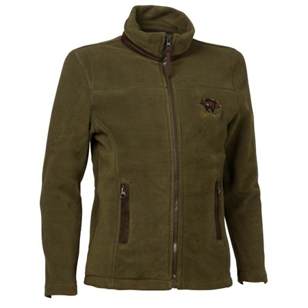 Fleece Junior Percussion Norway - Khaki/Wildschwein