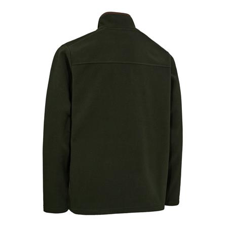 FLEECE LANGARM HERREN DEERHUNTER CUMBRIA - FOREST EMBER