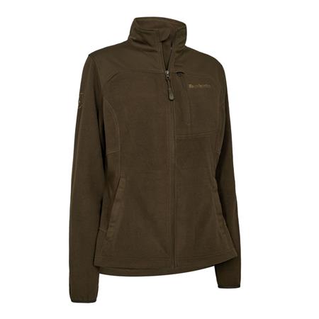Fleece Med Lange Ærmer Til Kvinder Deerhunter Lady Muflon Pro - Art Grøn
